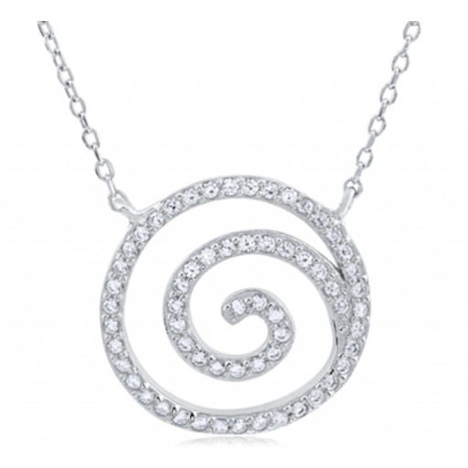Tiffany Inspired Multi Circle Of Love Necklace in Italian Sterling Silver